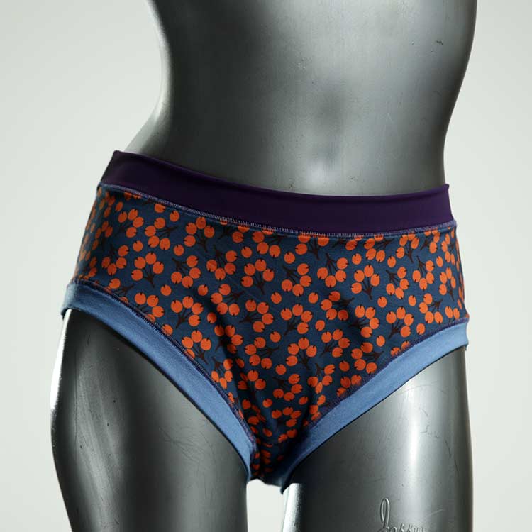 gemusterte ökologische preiswerte bequeme Panty aus Baumwolle, Unterwäsche für Damen thumbnail