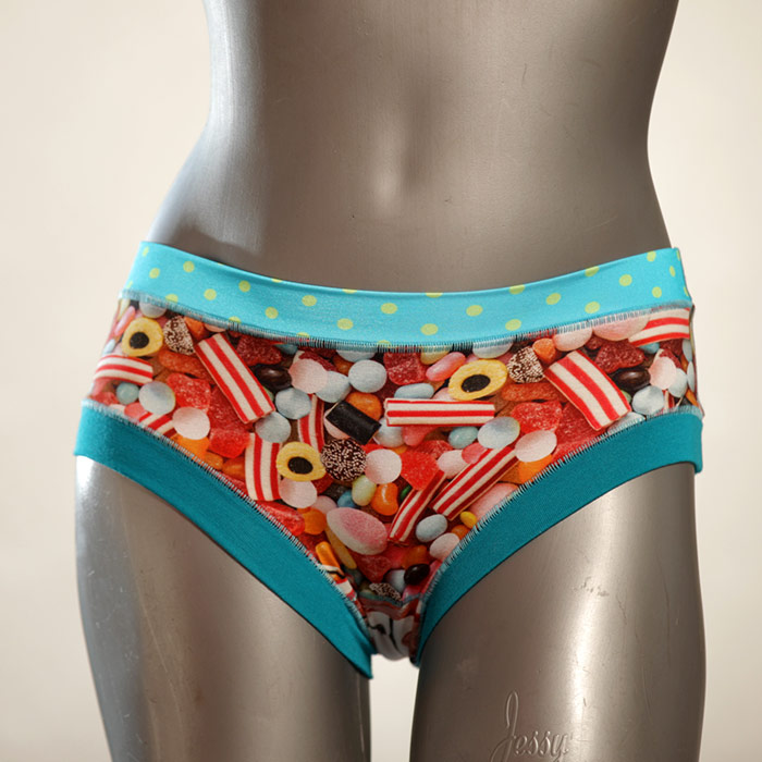  schöne nachhaltige gemusterte Panty - Unterhose - Slip aus Baumwolle für Damen thumbnail