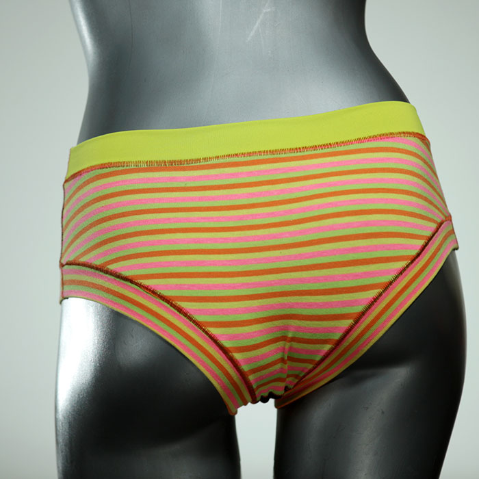 ökologische bunte handgemachte farbige Panty aus Baumwolle, Unterwäsche für Damen thumbnail