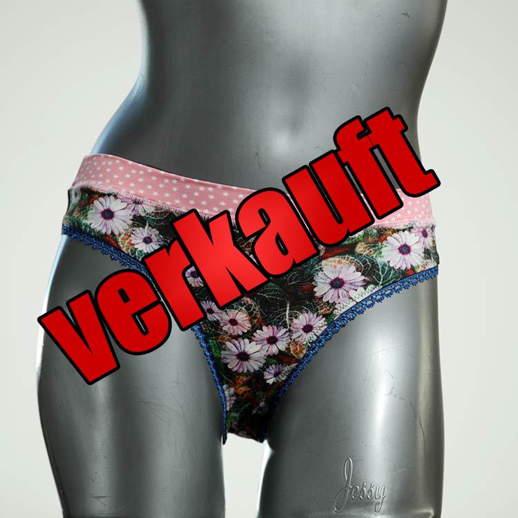 bequeme gemusterte süße ökologische Brazilena aus Baumwolle, Unterwäsche für Damen