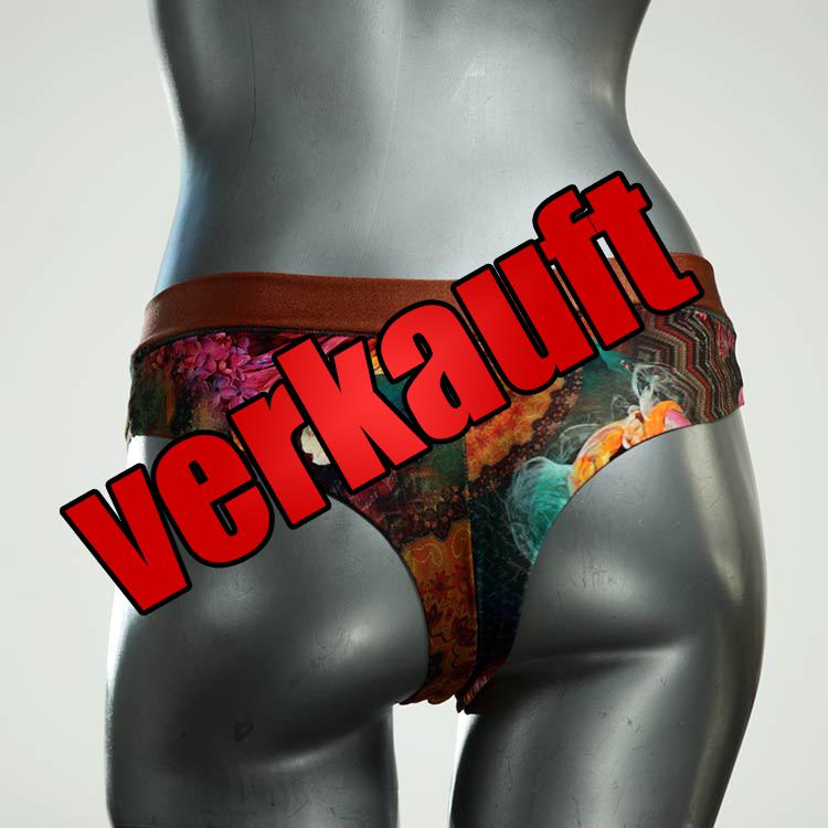 gemusterte handgemachte bunte farbige Brazilena aus Baumwolle, Unterwäsche für Damen