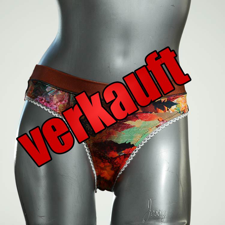 gemusterte handgemachte bunte farbige Brazilena aus Baumwolle, Unterwäsche für Damen