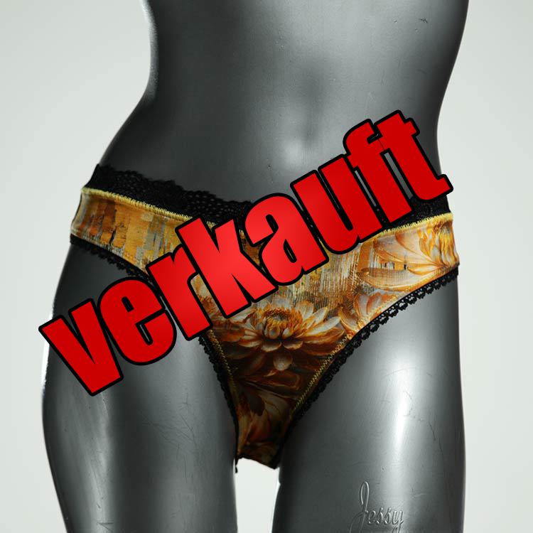 gemusterte bunte farbige attraktive Brazilena aus Baumwolle, Unterwäsche für Damen