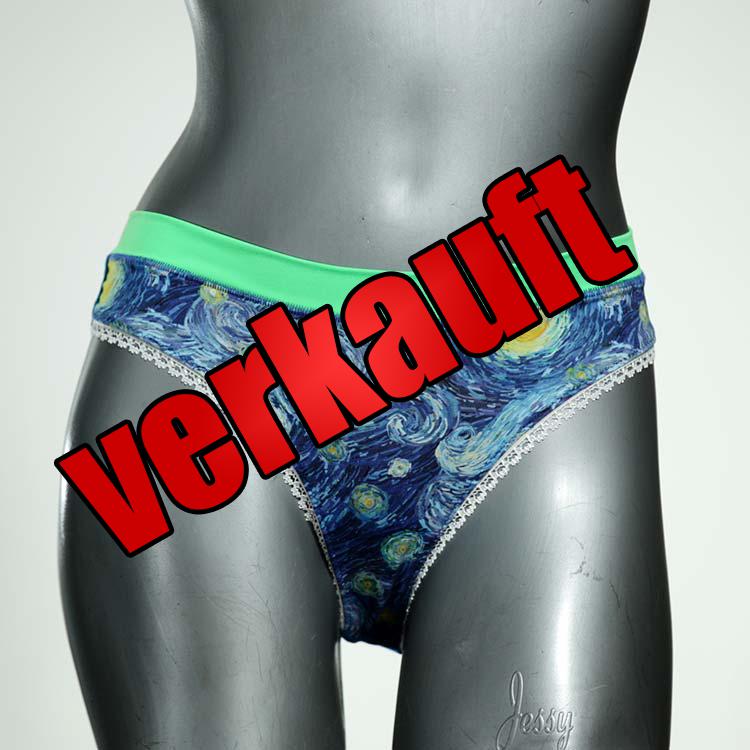 nachhaltige schöne gemusterte ökologische Brazilena aus Baumwolle, Unterwäsche für Damen