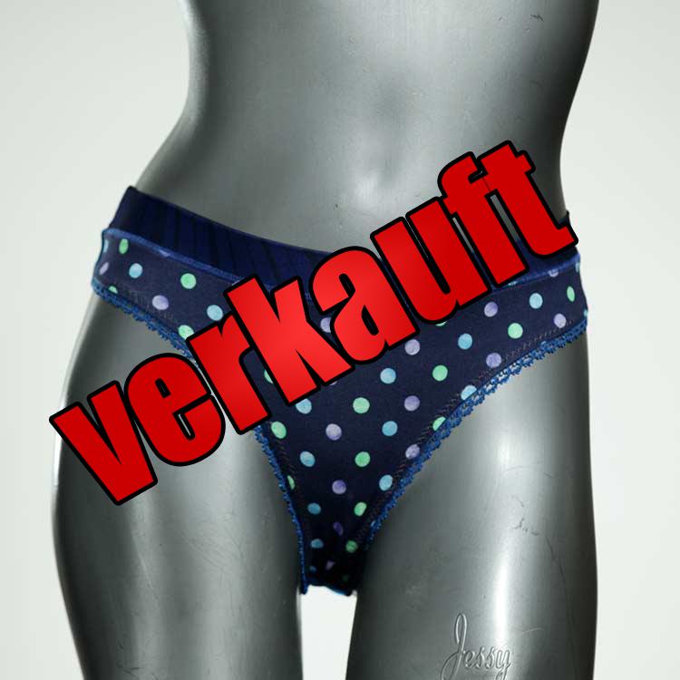 bunte bequeme ökologische gemusterte Brazilena aus Baumwolle, Unterwäsche für Damen