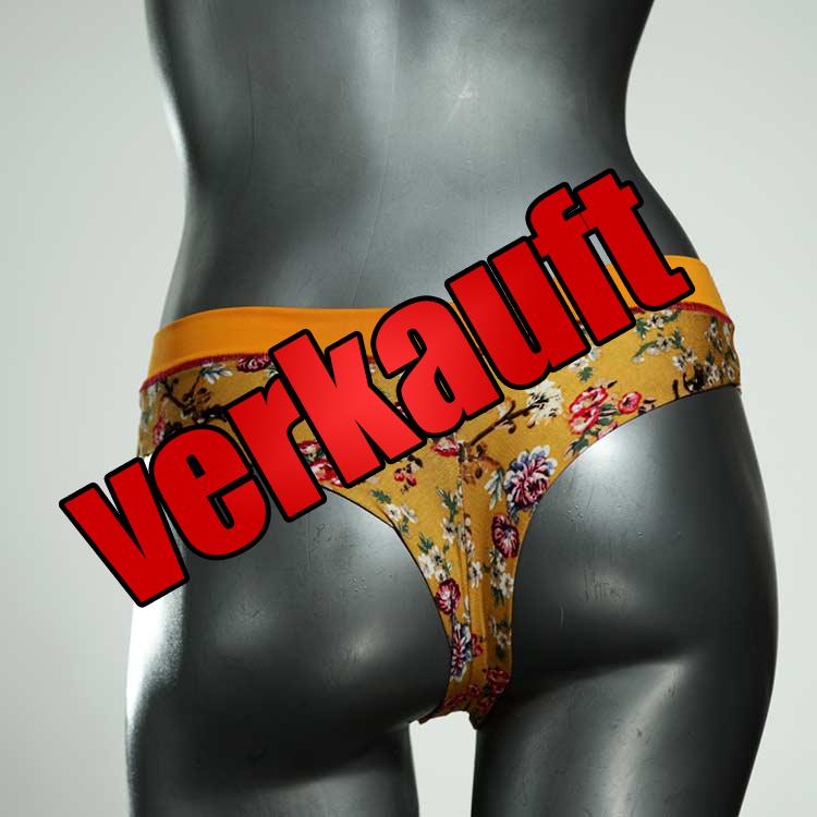 handgemachte sexy gemusterte attraktive Brazilena aus Baumwolle, Unterwäsche für Damen