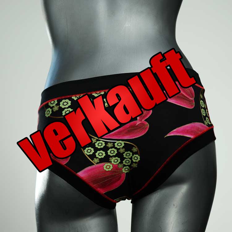 bunte handgemachte nachhaltige attraktive Panty aus Baumwolle, Unterwäsche für Damen