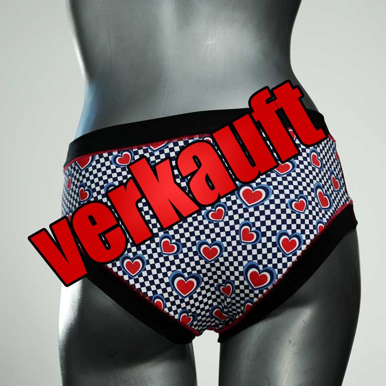 farbige handgemachte süße bequeme Panty aus Baumwolle, Unterwäsche für Damen