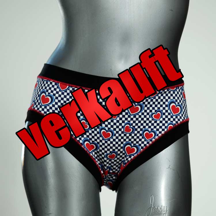 farbige handgemachte süße bequeme Panty aus Baumwolle, Unterwäsche für Damen