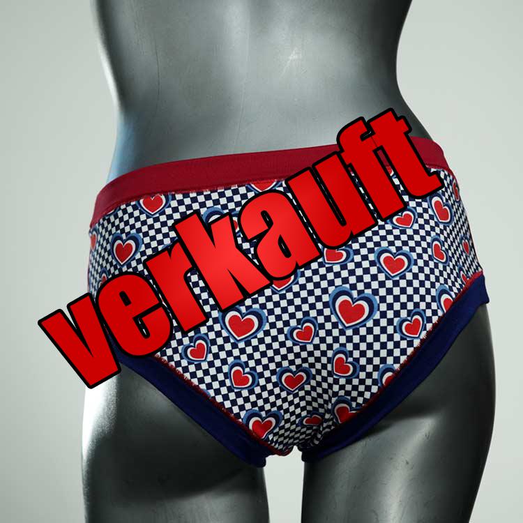 süße ökologische handgemachte attraktive Panty aus Baumwolle, Unterwäsche für Damen