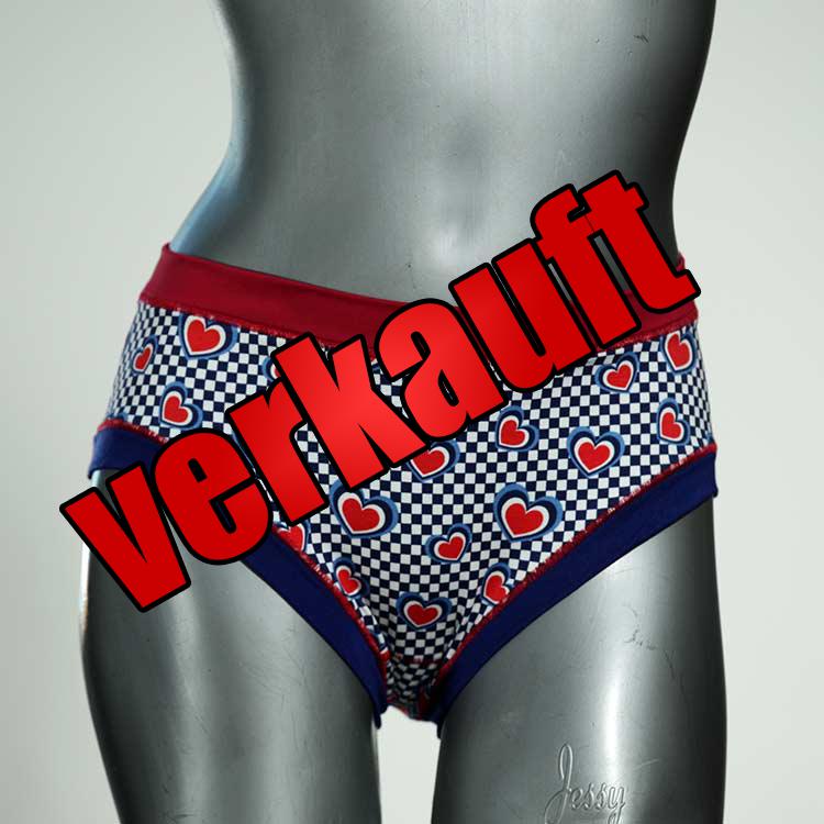 süße ökologische handgemachte attraktive Panty aus Baumwolle, Unterwäsche für Damen