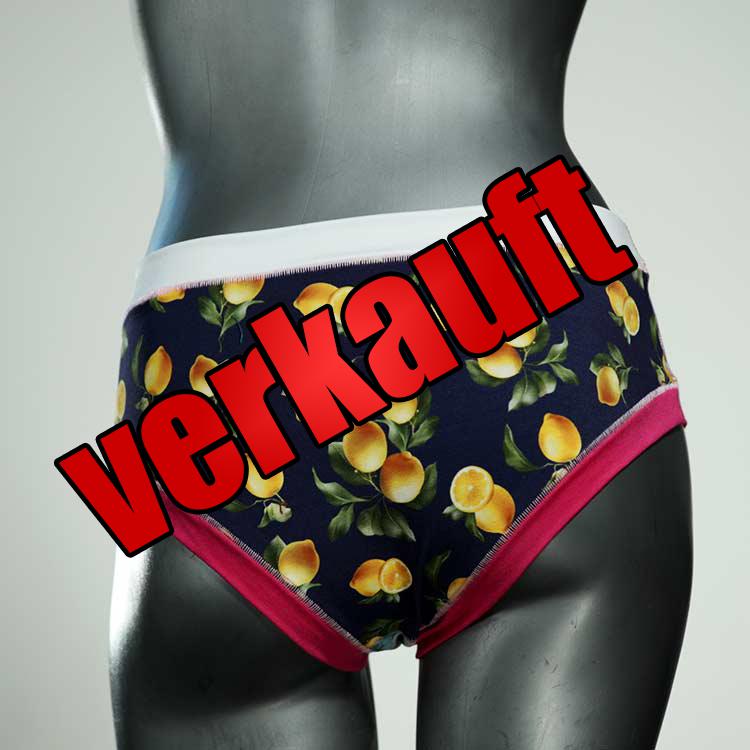 schöne gemusterte farbige sexy Panty aus Baumwolle, Unterwäsche für Damen