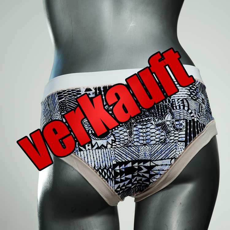 farbige attraktive bunte gemusterte Panty aus Baumwolle, Unterwäsche für Damen