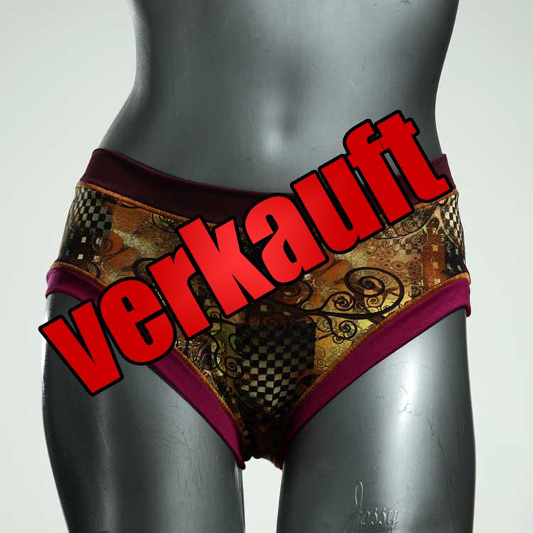schöne bunte ökologische gemusterte Panty aus Baumwolle, Unterwäsche für Damen