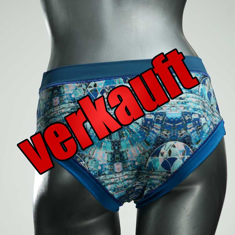 schöne nachhaltige bunte gemusterte Panty aus Baumwolle, Unterwäsche für Damen