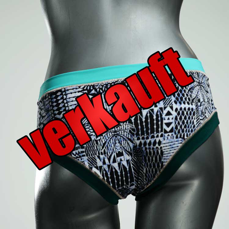 bequeme süße handgemachte gemusterte Panty aus Baumwolle, Unterwäsche für Damen