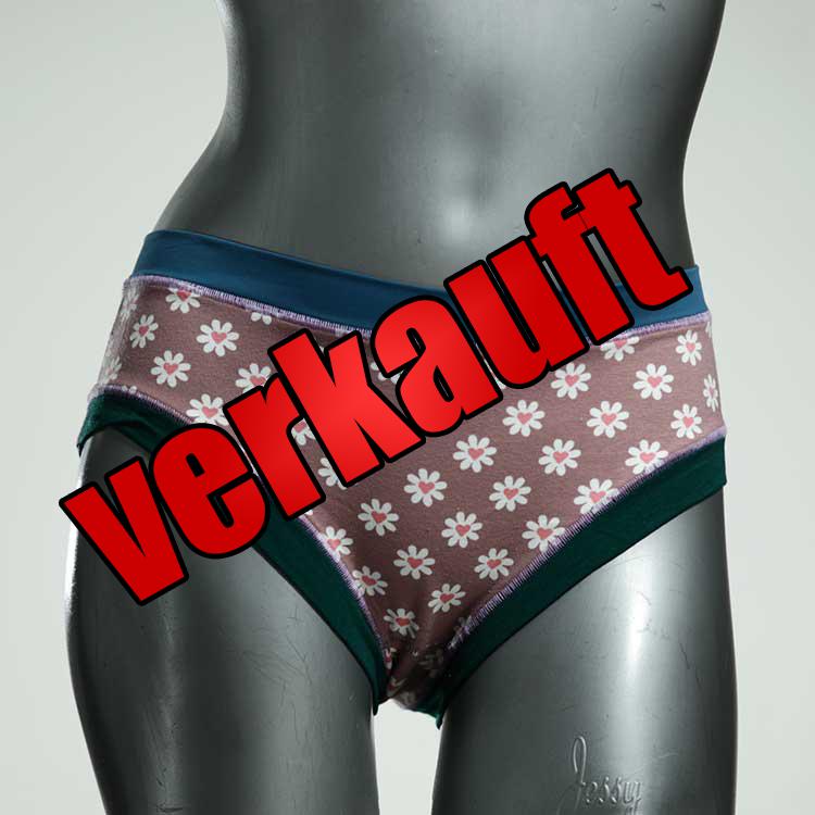 farbige attraktive handgemachte preiswerte Panty aus Baumwolle, Unterwäsche für Damen