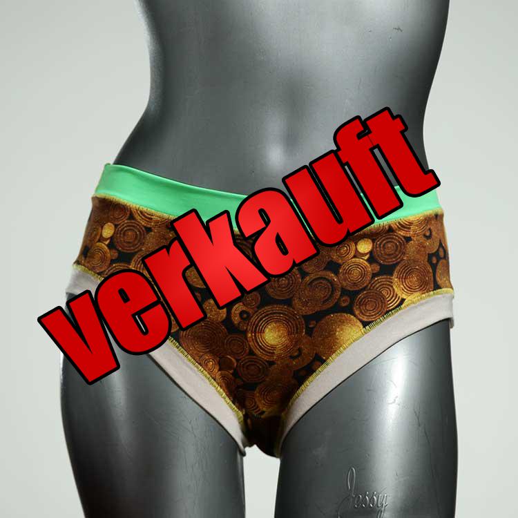 sexy ökologische nachhaltige gemusterte Panty aus Baumwolle, Unterwäsche für Damen