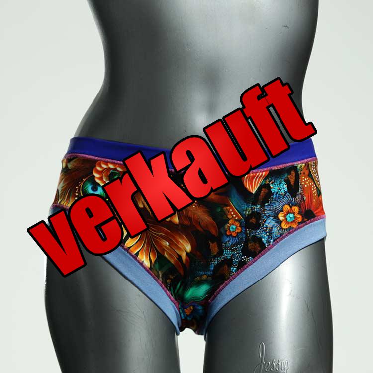 farbige bequeme handgemachte bunte Panty aus Baumwolle, Unterwäsche für Damen