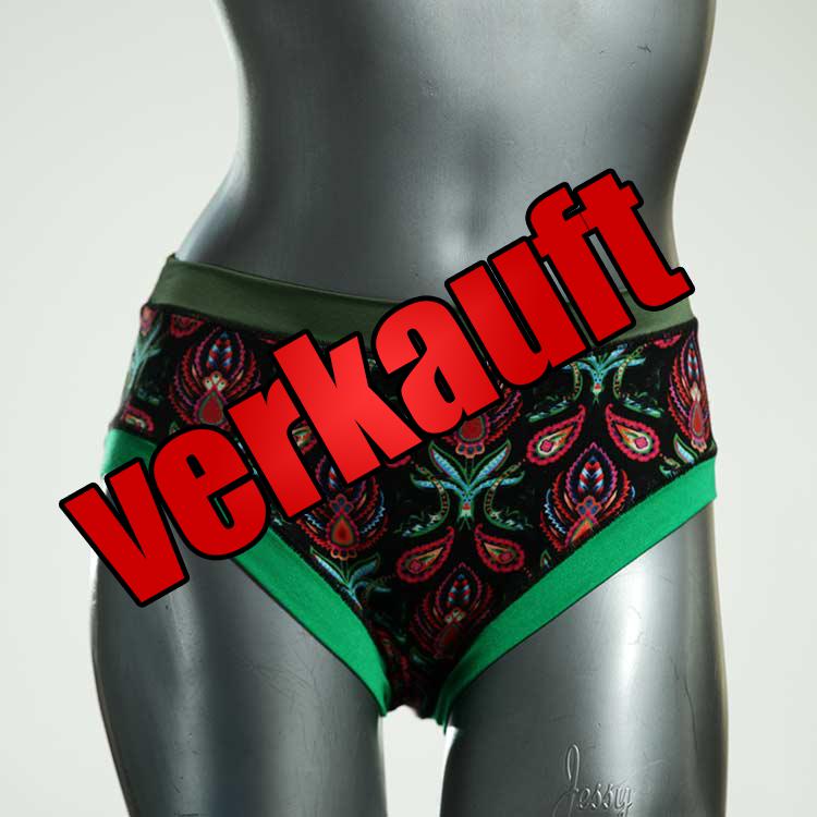 bunte farbige handgemachte schöne Panty aus Baumwolle, Unterwäsche für Damen