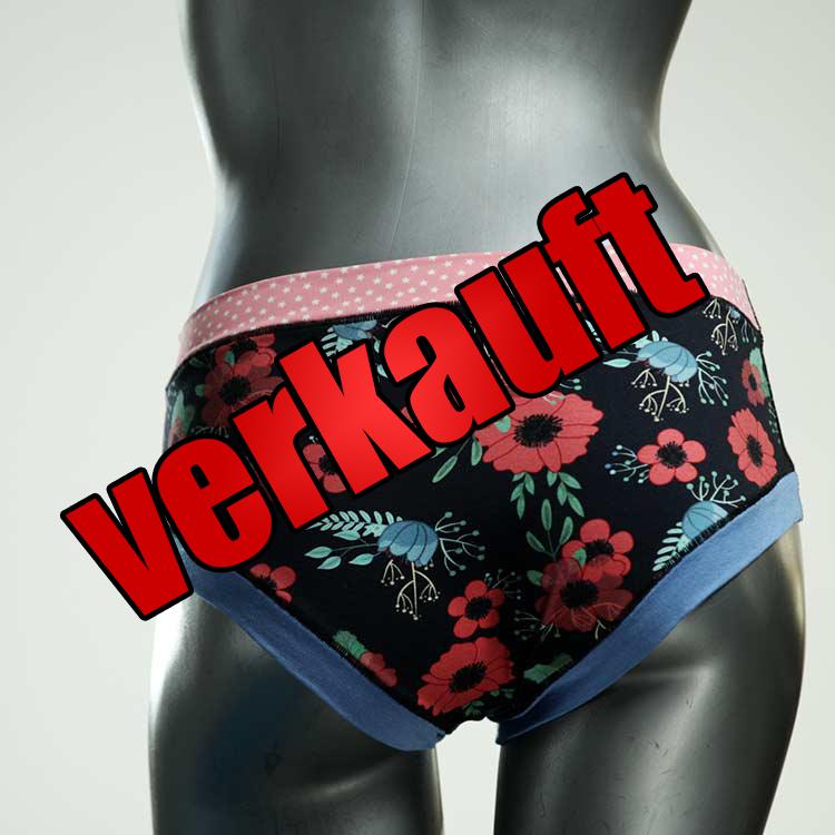 ökologische süße gemusterte handgemachte Panty aus Baumwolle, Unterwäsche für Damen