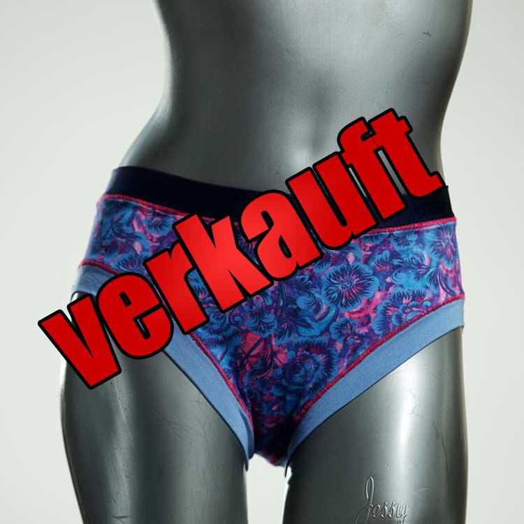 farbige bunte gemusterte sexy Panty aus Baumwolle, Unterwäsche für Damen