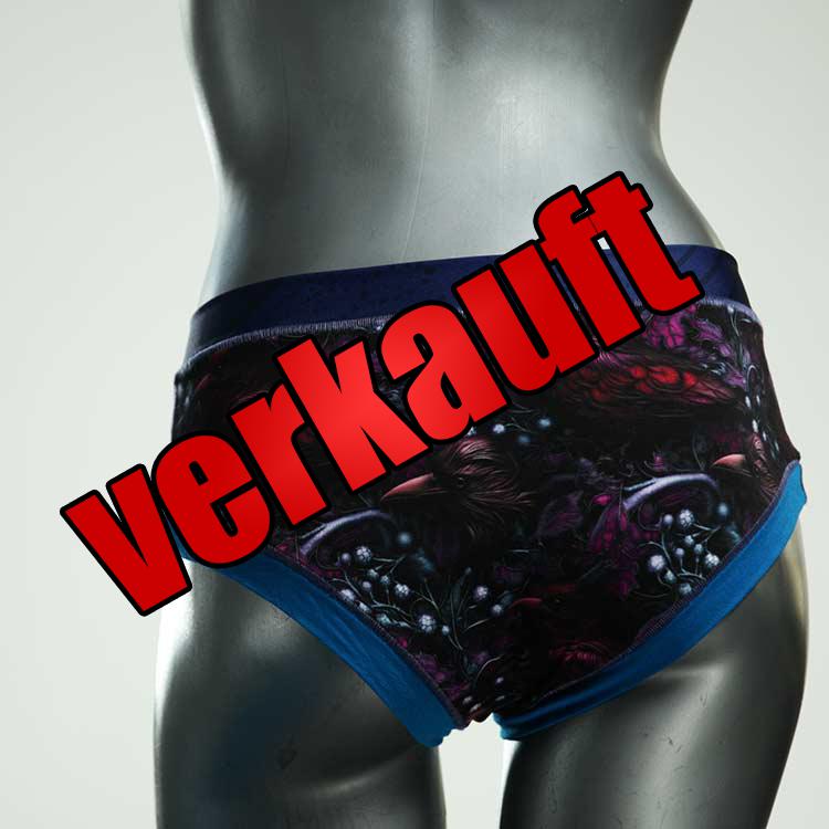 handgemachte schöne nachhaltige gemusterte Panty aus Baumwolle, Unterwäsche für Damen