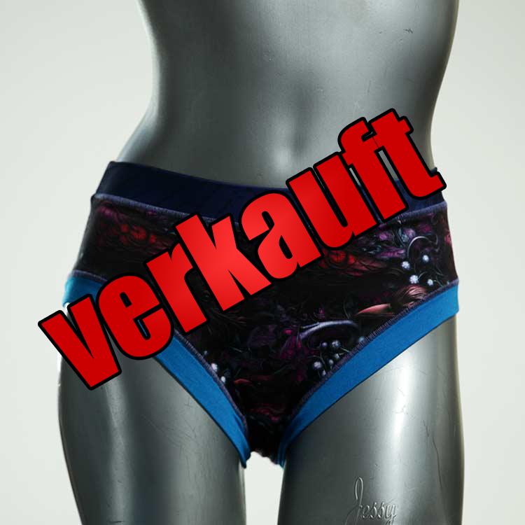 handgemachte schöne nachhaltige gemusterte Panty aus Baumwolle, Unterwäsche für Damen