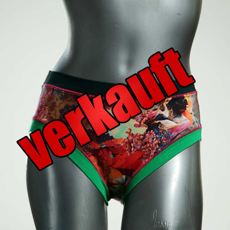 preiswerte schöne gemusterte farbige Panty aus Baumwolle, Unterwäsche für Damen