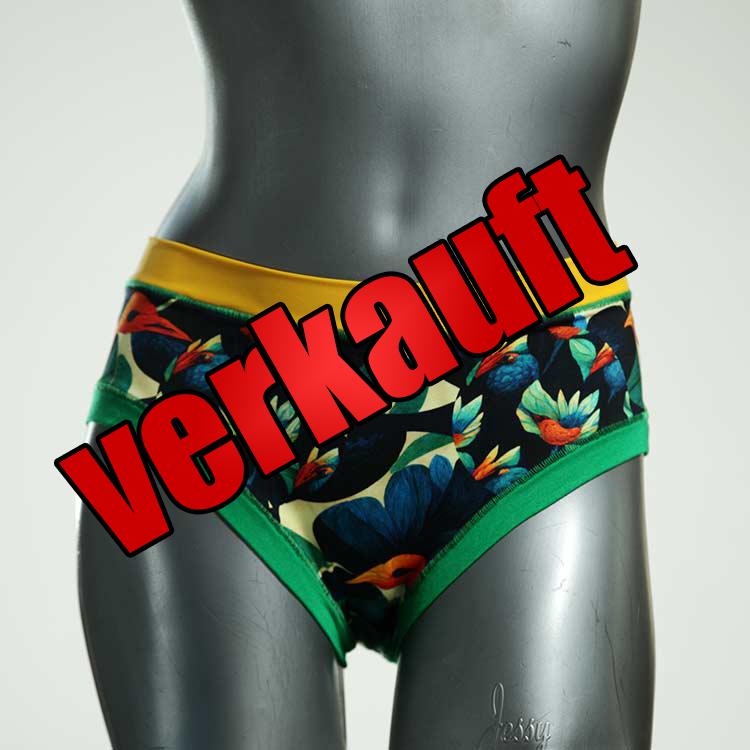 ökologische bunte sexy süße Panty aus Baumwolle, Unterwäsche für Damen