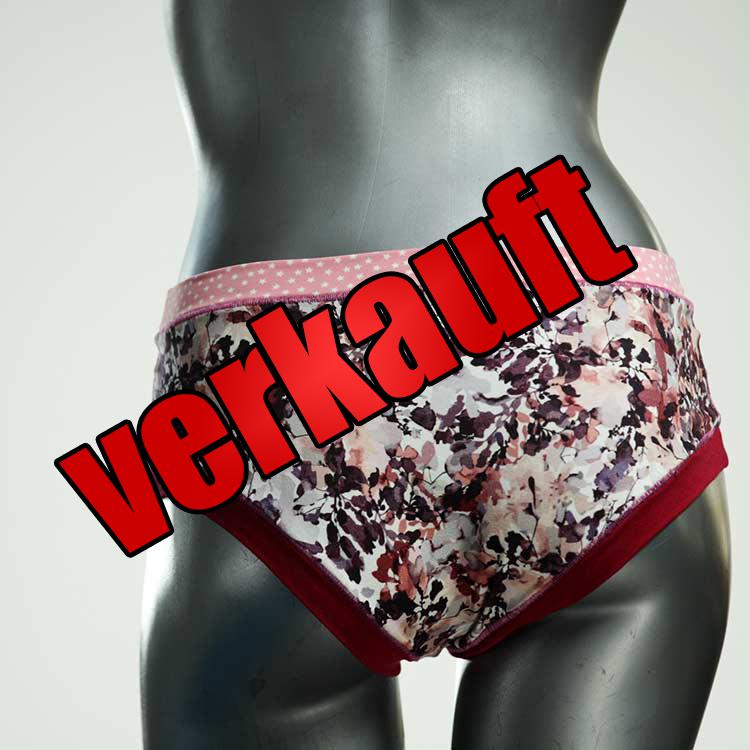 günstige gemusterte handgemachte ökologische Panty aus Baumwolle, Unterwäsche für Damen