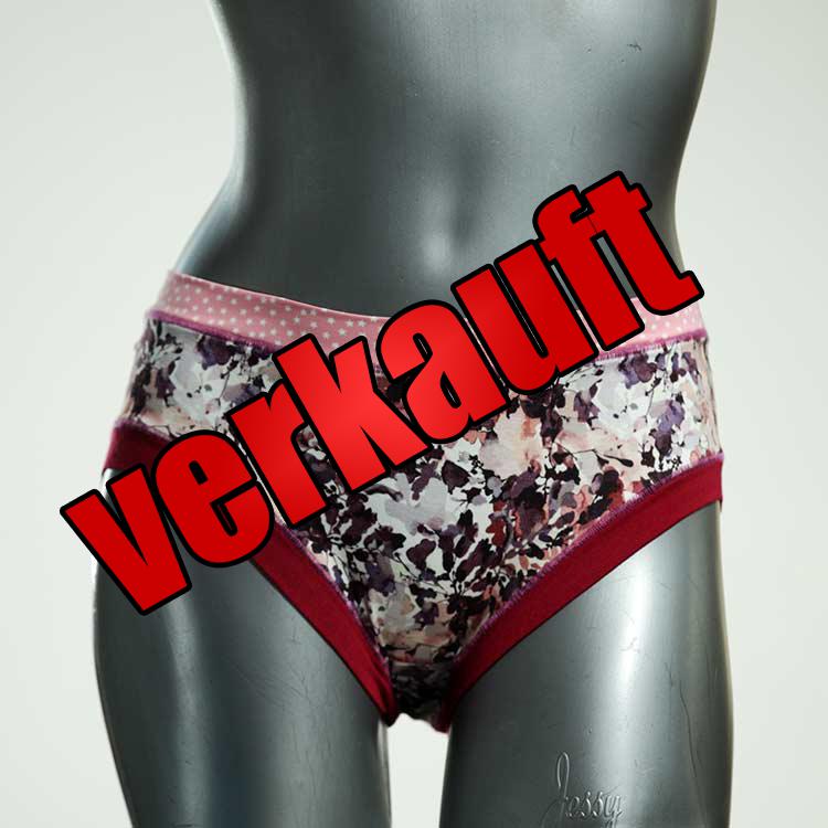 günstige gemusterte handgemachte ökologische Panty aus Baumwolle, Unterwäsche für Damen