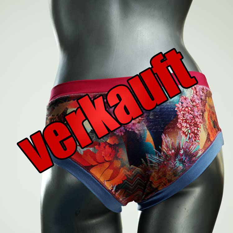 farbige sexy bunte ökologische Panty aus Baumwolle, Unterwäsche für Damen