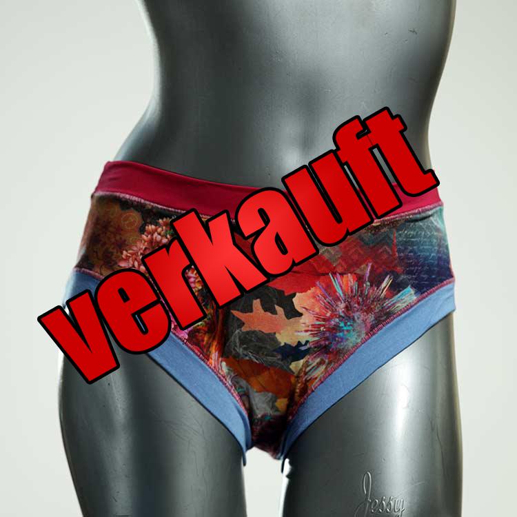 farbige sexy bunte ökologische Panty aus Baumwolle, Unterwäsche für Damen