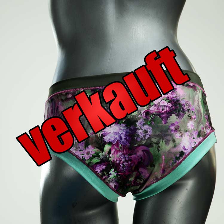 attraktive farbige handgemachte günstige Panty aus Baumwolle, Unterwäsche für Damen