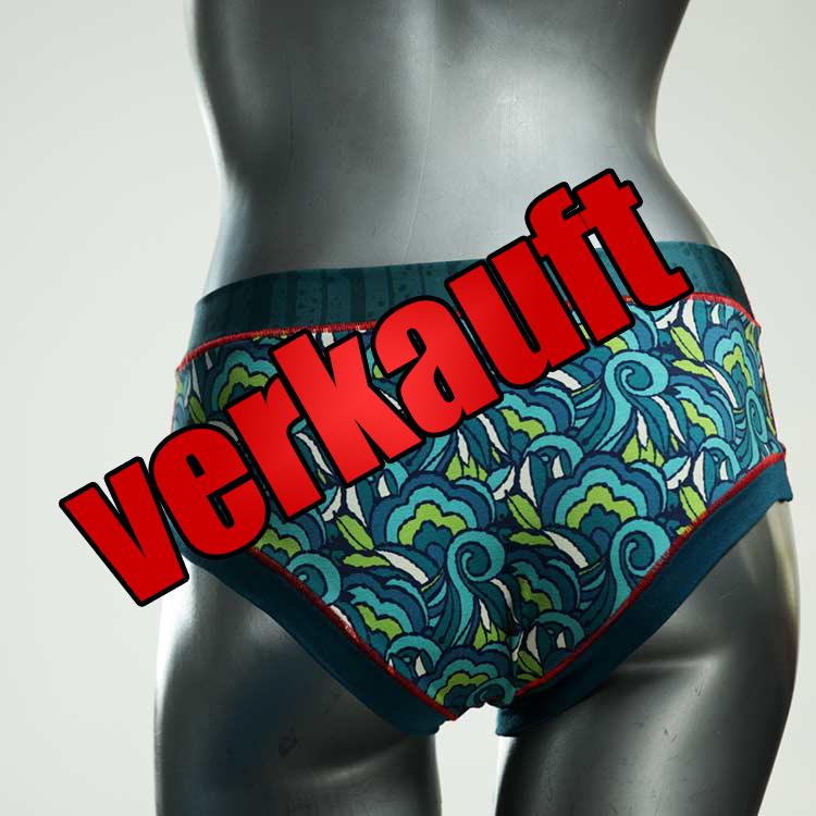bunte gemusterte ökologische schöne Panty aus Baumwolle, Unterwäsche für Damen
