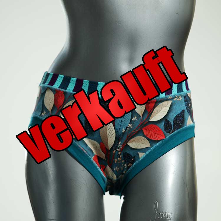 preiswerte gemusterte handgemachte bequeme Panty aus Baumwolle, Unterwäsche für Damen