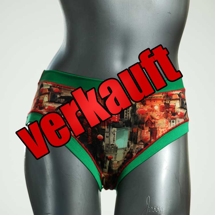 preiswerte attraktive gemusterte farbige Panty aus Baumwolle, Unterwäsche für Damen