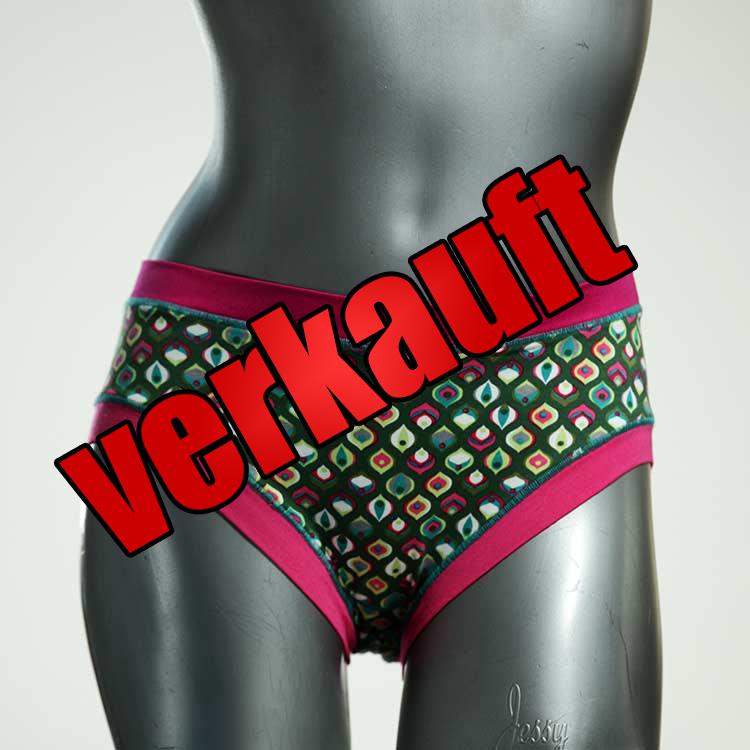 schöne ökologische handgemachte bunte Panty aus Baumwolle, Unterwäsche für Damen