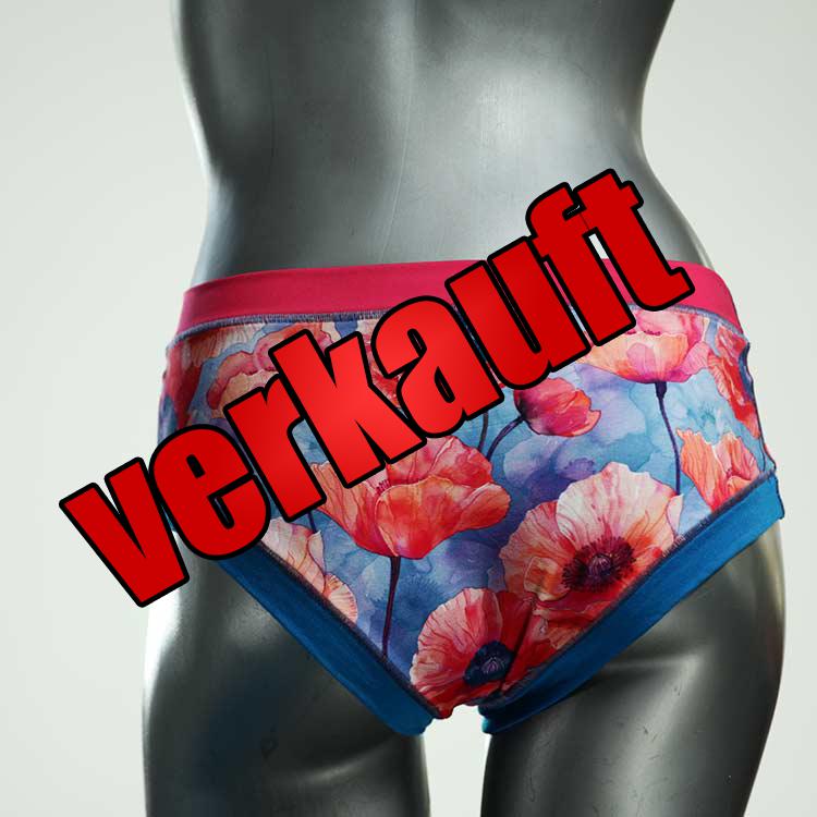 handgemachte gemusterte süße farbige Panty aus Baumwolle, Unterwäsche für Damen