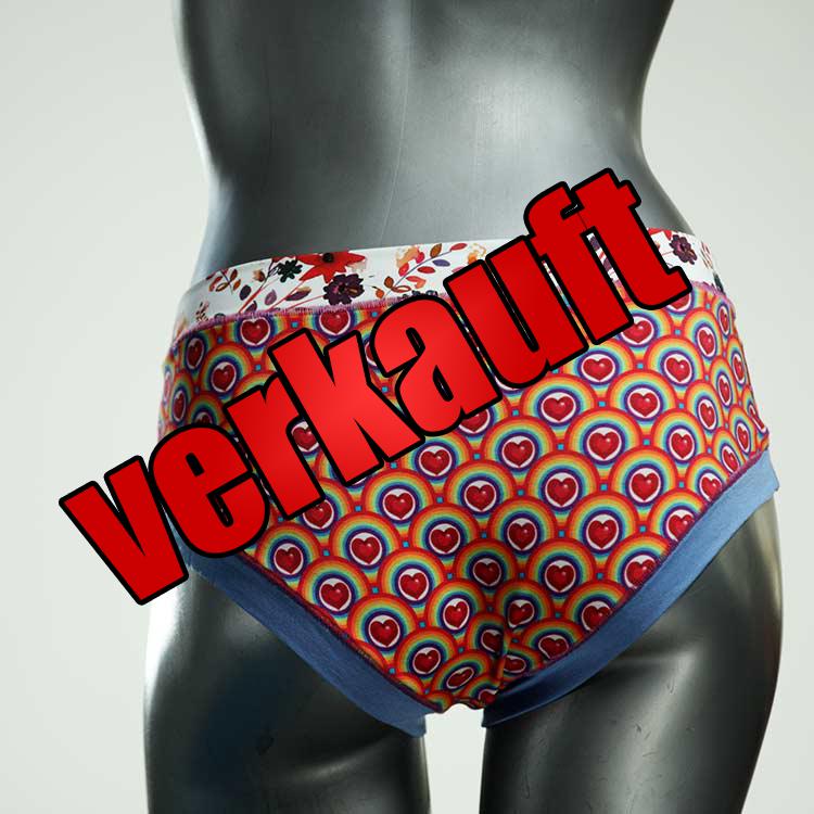 attraktive ökologische gemusterte schöne Panty aus Baumwolle, Unterwäsche für Damen