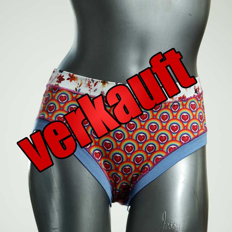 attraktive ökologische gemusterte schöne Panty aus Baumwolle, Unterwäsche für Damen