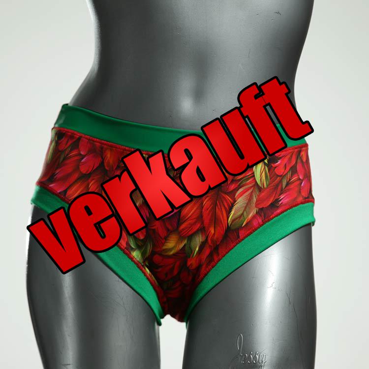 sexy farbige gemusterte ökologische Panty aus Baumwolle, Unterwäsche für Damen