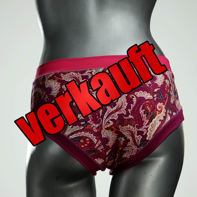 bunte handgemachte ökologische bequeme Panty aus Baumwolle, Unterwäsche für Damen