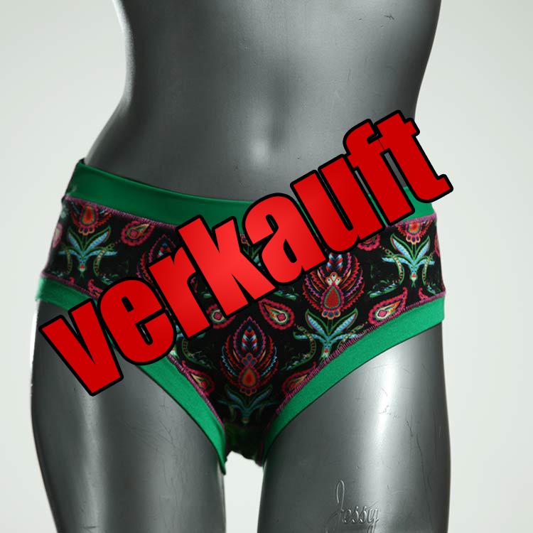 ökologische gemusterte schöne nachhaltige Panty aus Baumwolle, Unterwäsche für Damen