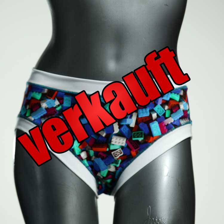 gemusterte farbige bunte bequeme Panty aus Baumwolle, Unterwäsche für Damen