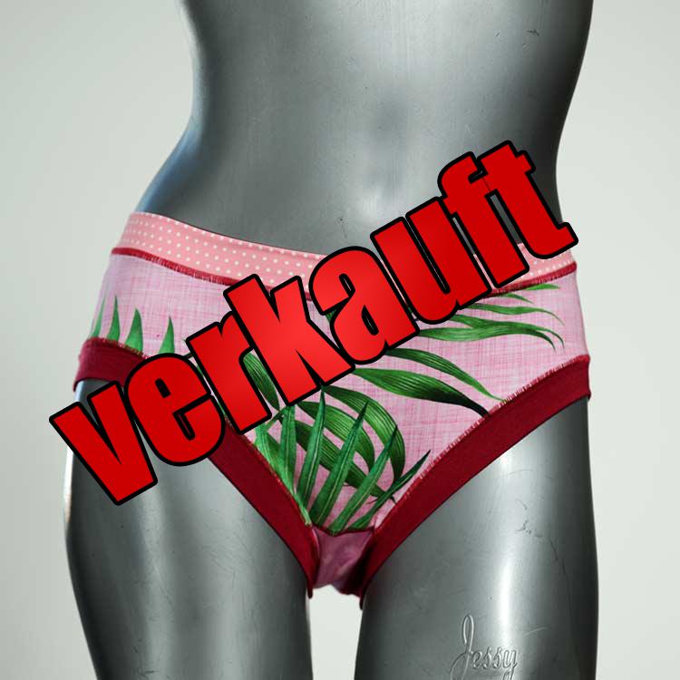 schöne farbige handgemachte nachhaltige Panty aus Baumwolle, Unterwäsche für Damen