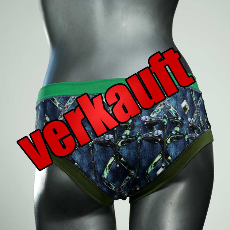 sexy bequeme farbige ökologische Panty aus Baumwolle, Unterwäsche für Damen
