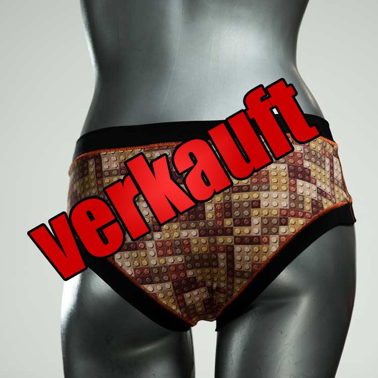 nachhaltige farbige ökologische sexy Panty aus Baumwolle, Unterwäsche für Damen