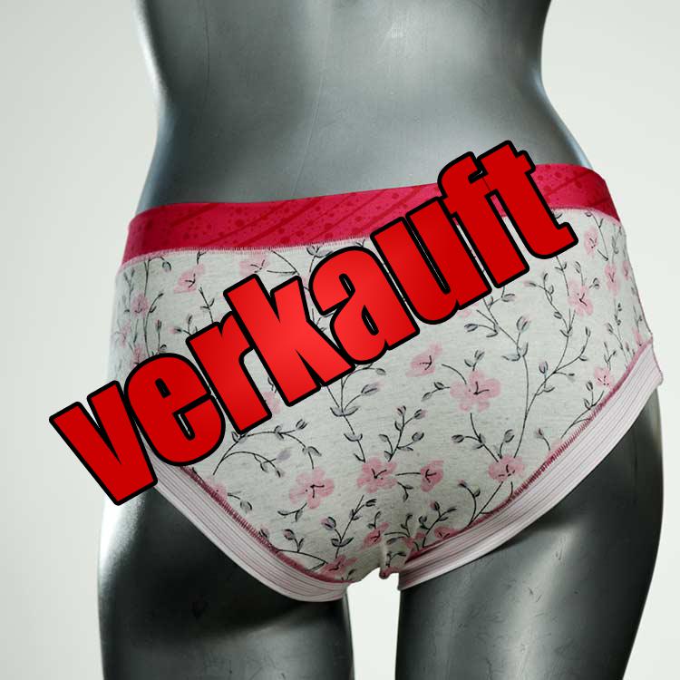 handgemachte ökologische bequeme bunte Panty aus Baumwolle, Unterwäsche für Damen